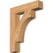 Ekena Millwork Westlake Block Smooth Bracket, Western Red Cedar, 3 1/2"W x 18"D x 22"H BKT04X18X22WTL05SWR - alternate 1